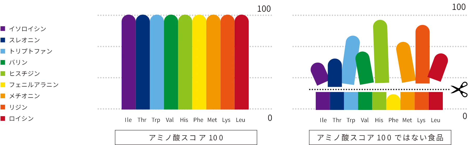 アミノ酸スコア100